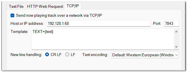 TCP/IP Configuration