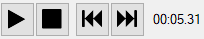 10. Playback buttons