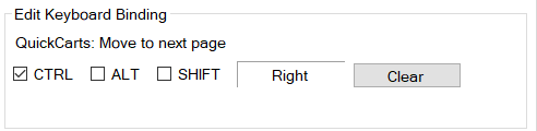 2. Edit keyboard binding section