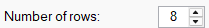 3. Number of QuickCart rows