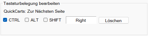 Tastaturbelegung bearbeiten