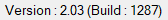 Version actuelle