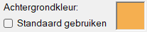 Achtergrondkleur
