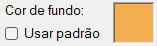 Cor de fundo