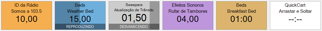 Linha de QuickCarts