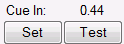 4. Cue In controls