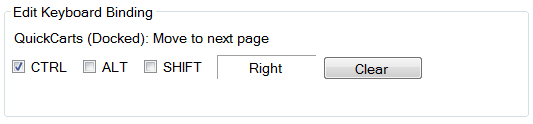 2. Edit keyboard binding section