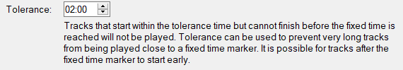 5. Tolerance