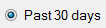 3. Past 30 days filter selection