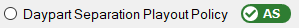 2. Daypart Separation Playout Policy