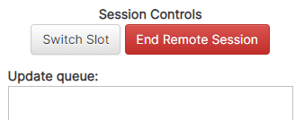Session Controls panel