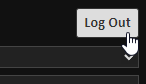 Log out button