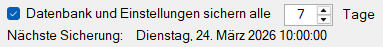 Geplante Sicherungen