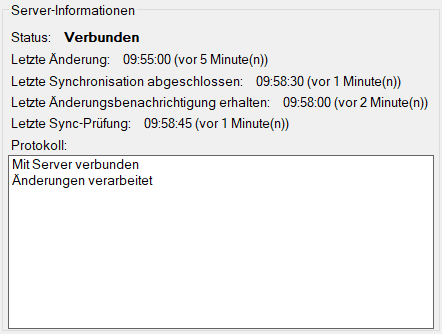 Server-Informationen