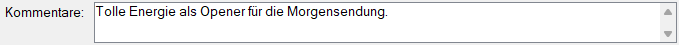 Kommentare