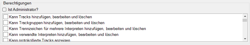 Berechtigungen