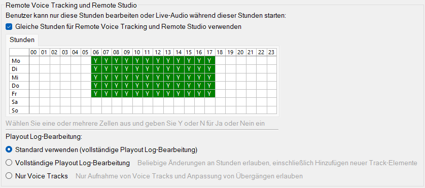 Remote Voice Tracking und Remote Studio