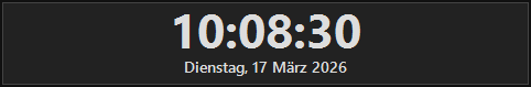 Bildschirmuhren