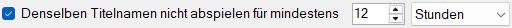 Titelname-Trennungszeit