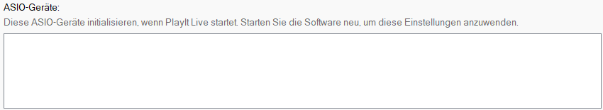 ASIO-Geräte