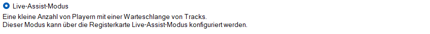 Live-Assist-Modus