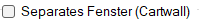 Separates Fenster (Cartwall)