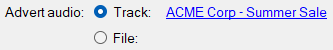 Advert Audio