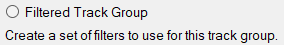 Filtered Track Group