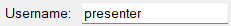Username