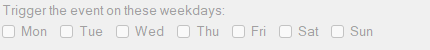 Additional Days (Weekly)