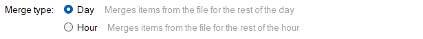Merge Type