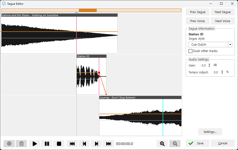 Segue Editor
