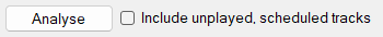 Analyse and Include Unplayed