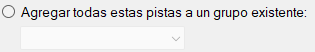 Añadir a grupo existente