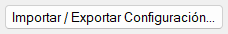 Importar / Exportar Configuración