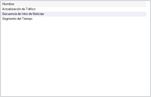 Lista de Clocks