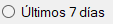 Últimos 7 días