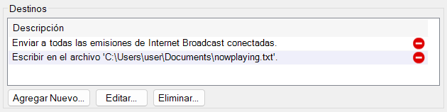Destinos