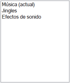 Lista de páginas