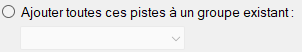 Ajouter à un groupe existant