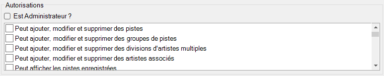 Autorisations