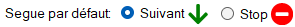 Segue par défaut