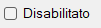 Disabilitato