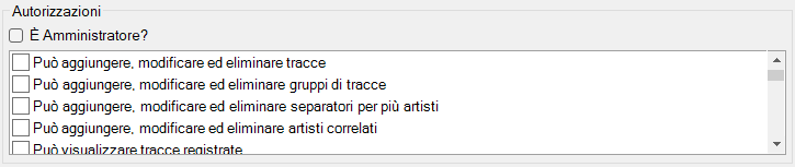 Autorizzazioni