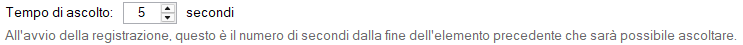 Tempo di ascolto