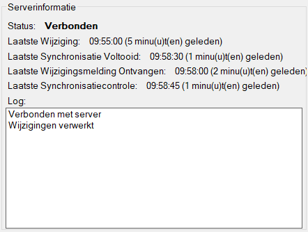 Serverinformatie