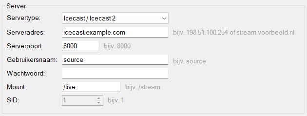 Serverdetails