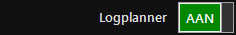 Log Scheduler-schakelaar