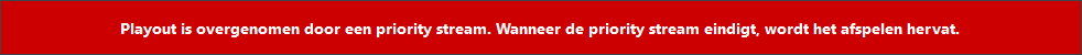 Priority Stream Override Message