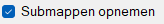 Submappen opnemen